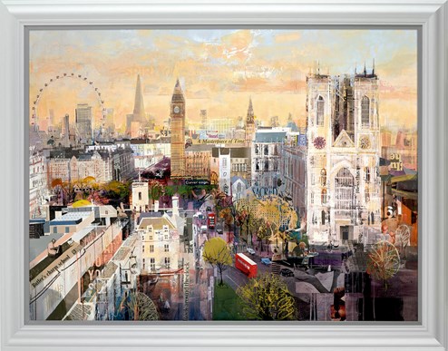 Clever Cogs by Tom Butler - Framed Paper on Board